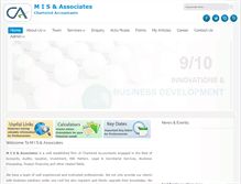 Tablet Screenshot of misandassociates.com